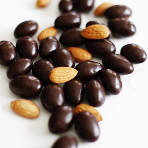 choco covered almonds